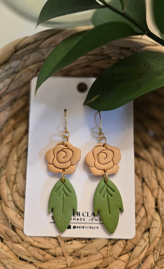 Yellow Rose Of Texas Dangles